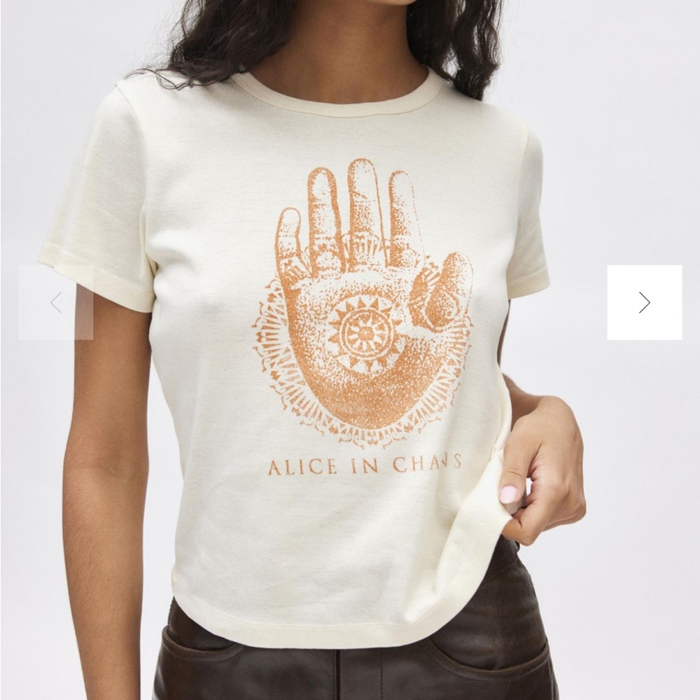 urban outfitters Alice In Chains Graphic Baby Tee